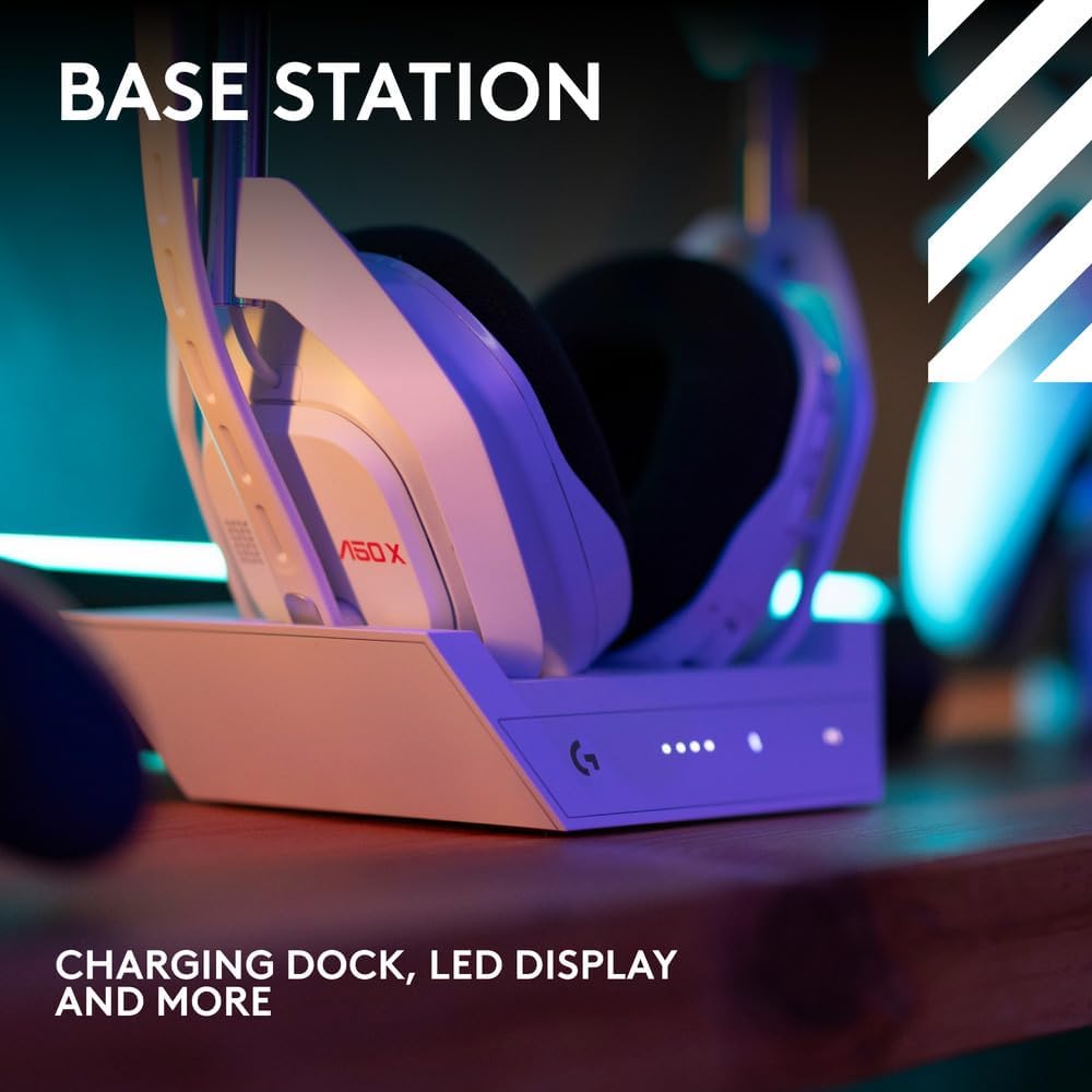 Logitech G Astro LIGHTSPEED Wireless Gaming Headset + Base Station