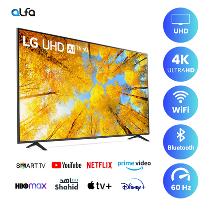LG 55" Smart TV - 4K, 55UT80
