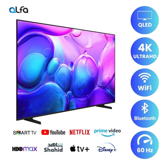 Samsung 55 inch Smart QLED TV - 4K, 55Q6F