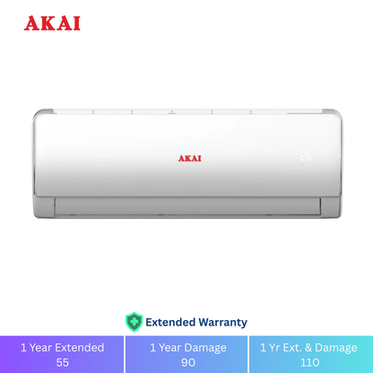 Akai 1 Ton Rotary Split Air Conditioner - 1 Year Warranty