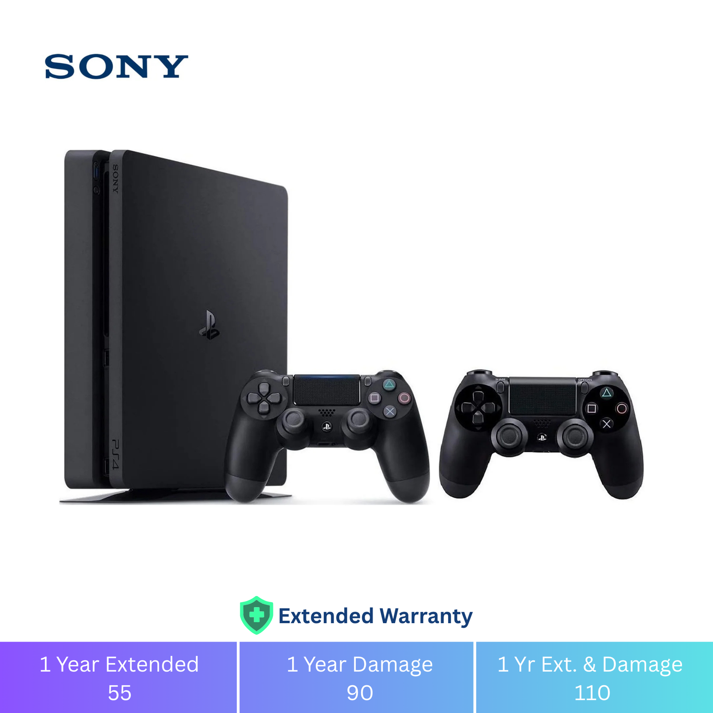 Sony Playstation 4 - Slim - 500GB - Black