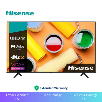 Hisense 55 inch Smart LED TV - 4K UHD - 60Hz, 55A6
