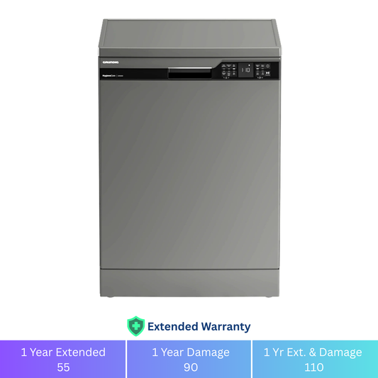 Grundig Full Size Free Standing Dishwasher - 1 Year Warranty