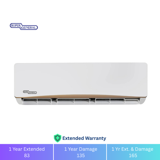 Super General 1.5 Ton Rotary T3 Split Air Conditioner - 1 Year Warranty