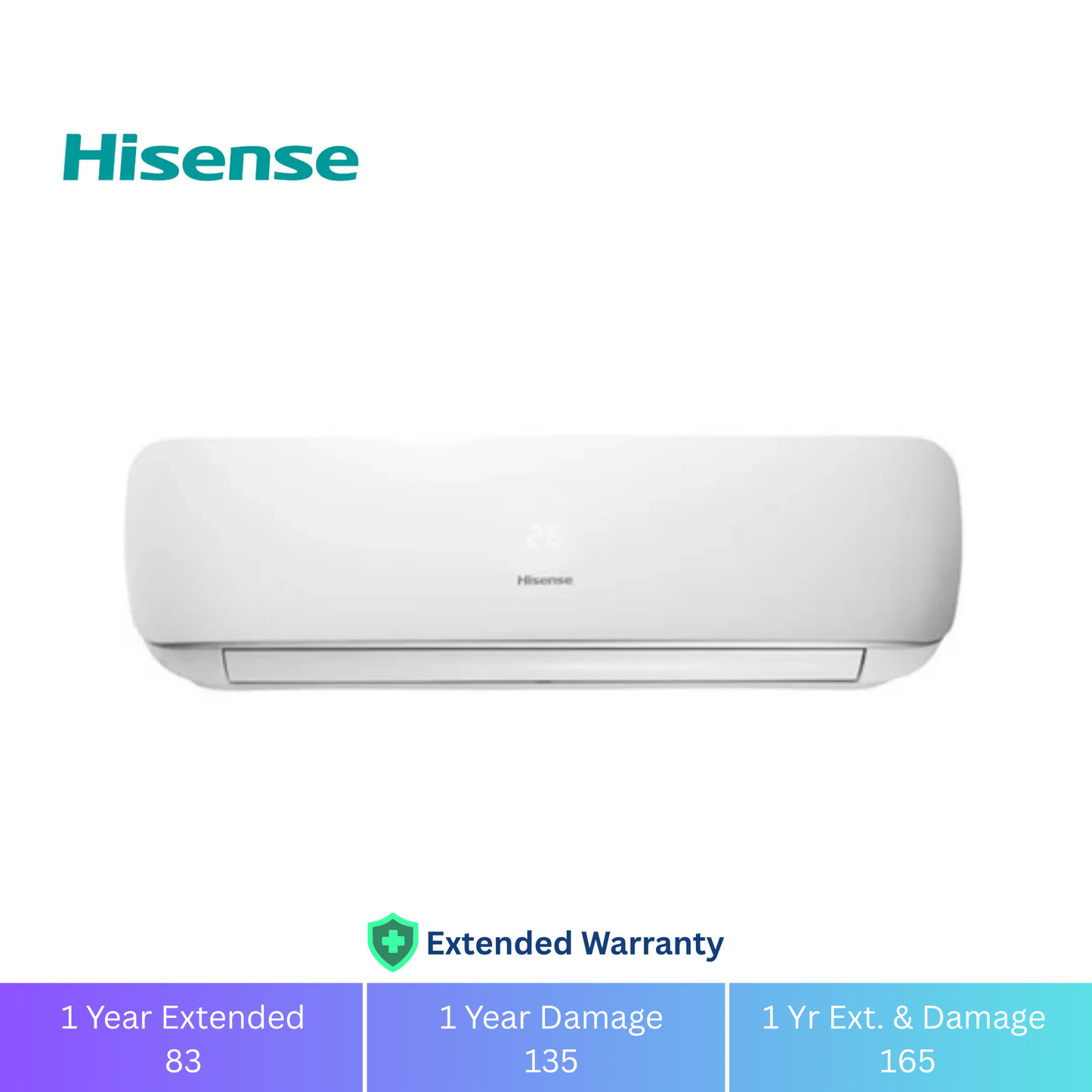 Hisense 1.5 Ton Rotary Split Air Conditioner - 1 Year Warranty