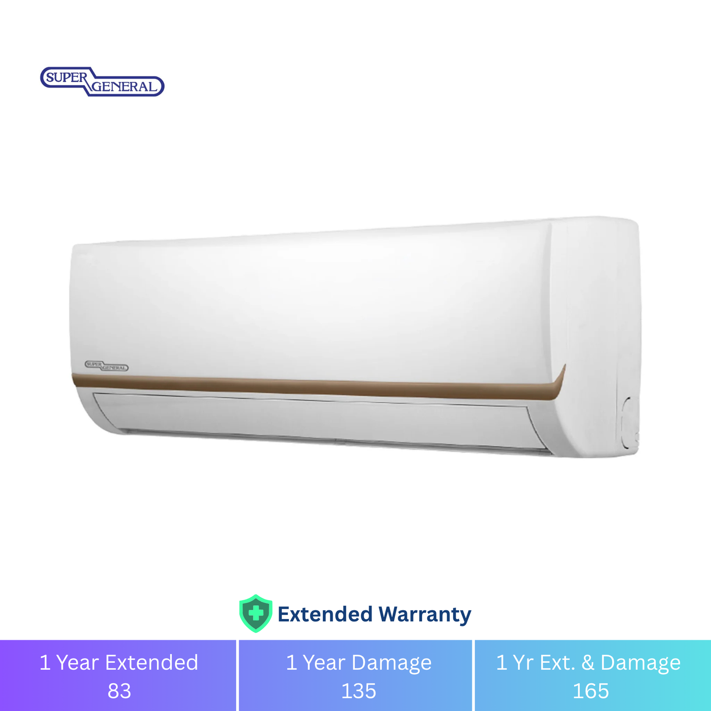 Super General 1.5 Ton Rotary Split Air Conditioner - 1 Year Warranty