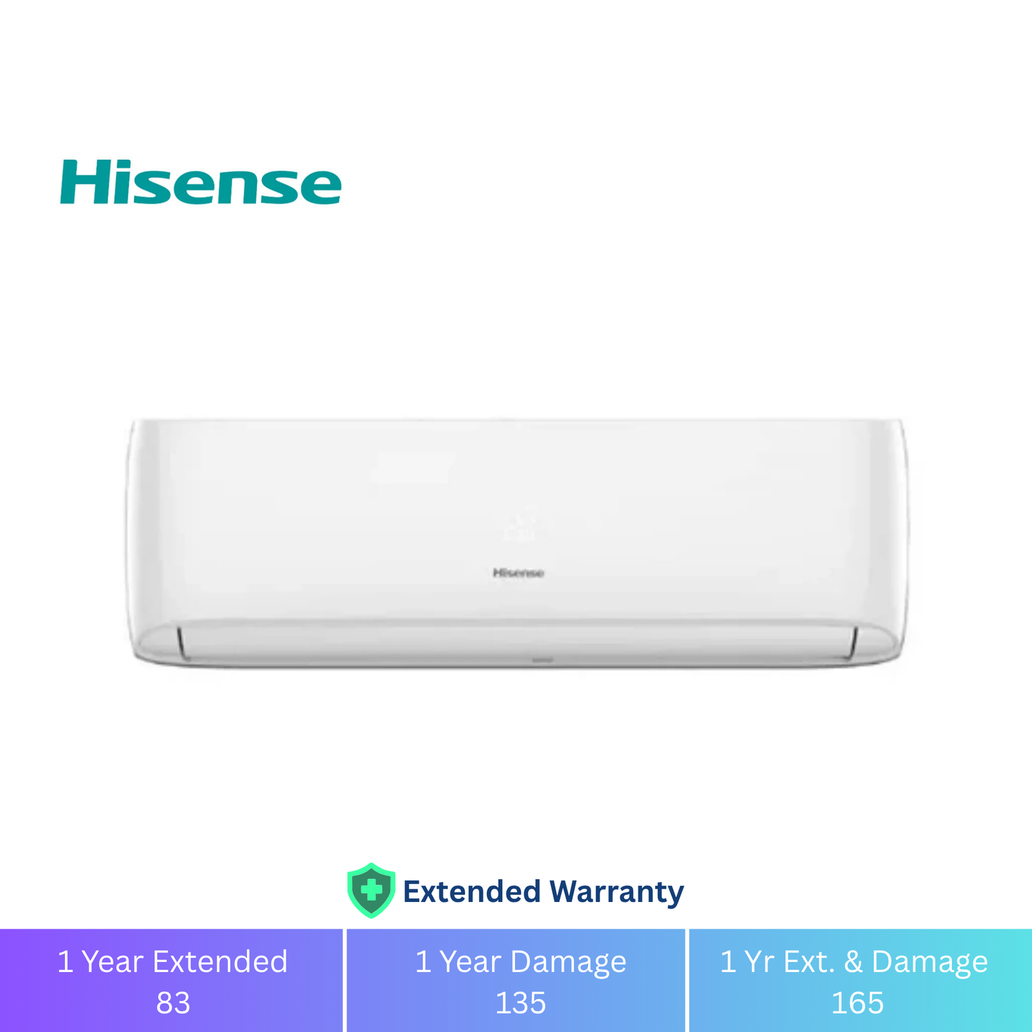 Hisense 1 Ton Inverter Split Air Conditioner - 1 Year Warranty