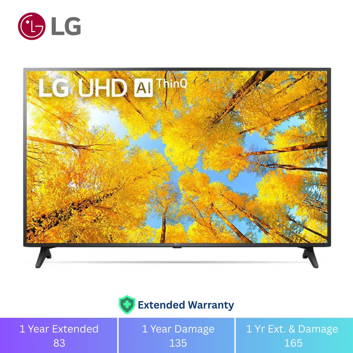 LG 55" Smart TV - 4K, 55UT80