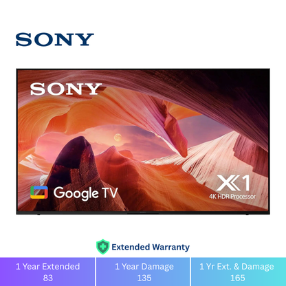 Sony 43" Android Smart TV - 4K, 43X80L