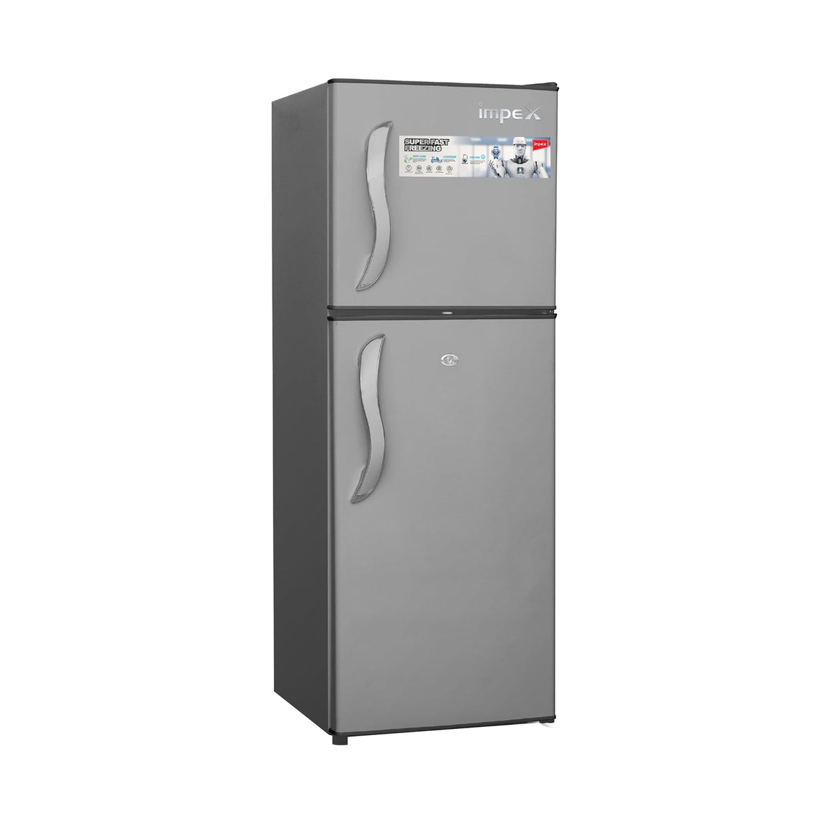 Impex 138L Double Door Refrigerator, IRF 138C