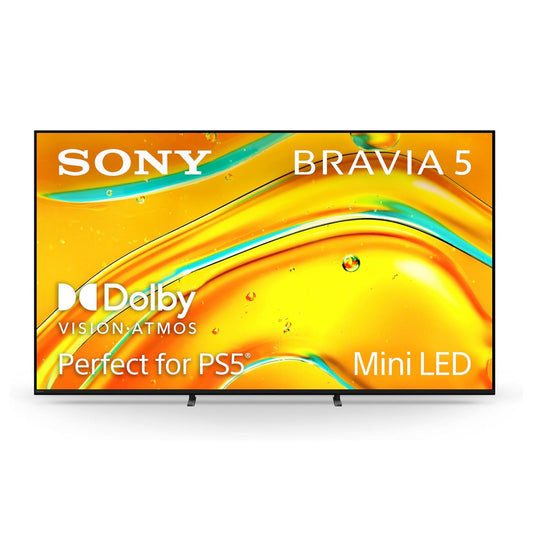 Sony 75 inch Bravia 5 Android Smart Mini LED TV - 4K - 120Hz, 75XR50