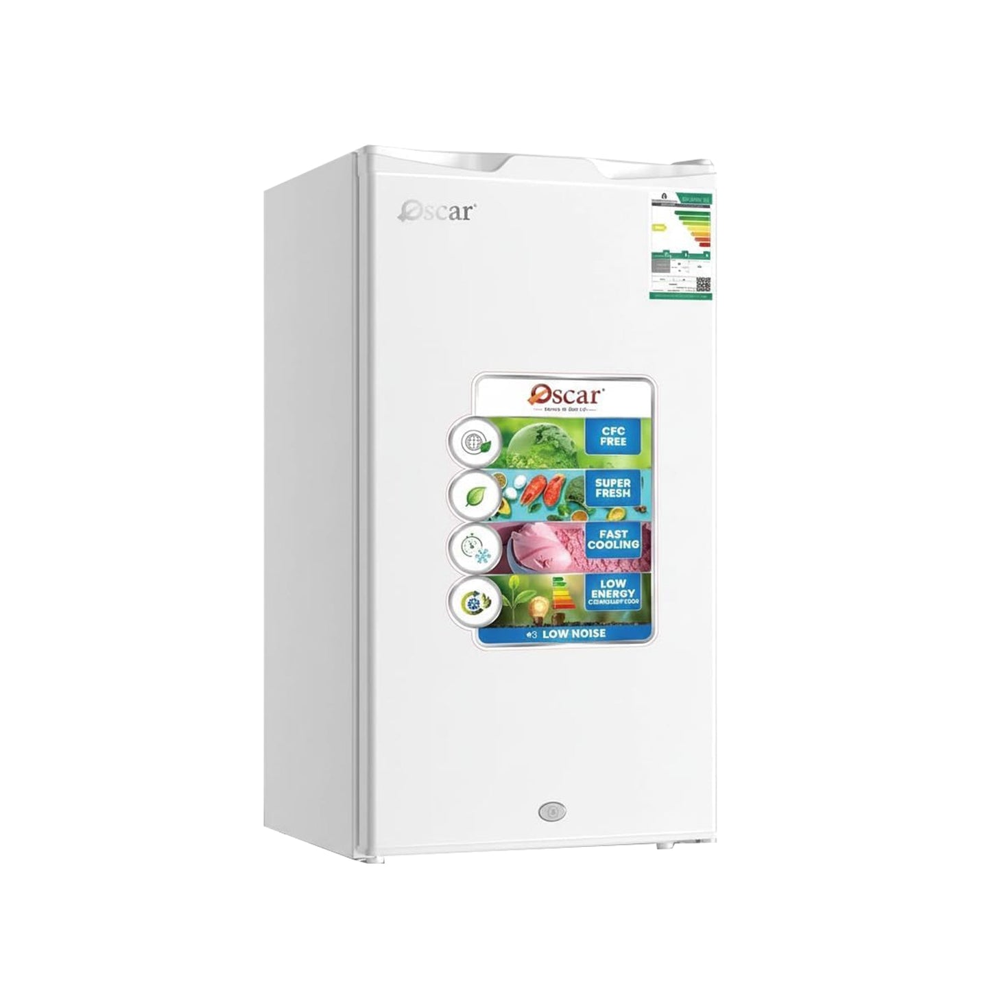 Oscar 120L Mini Bar Refrigerator, OR120DW