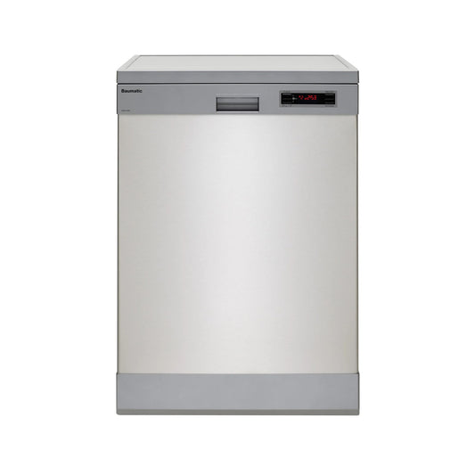 Baumatic 16 Place Stainless Steel Freestanding Dishwasher, BDW16BS