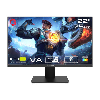 Gameon 22 inch Full HD Eye Care Monitor - 75Hz, GOB22FHD75VA