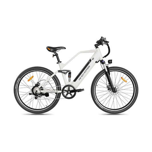 Wind Horse Urban Commuter E Bike - White, F3