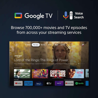 Sony 50 inch Smart Android TV - 4K, 50X73K