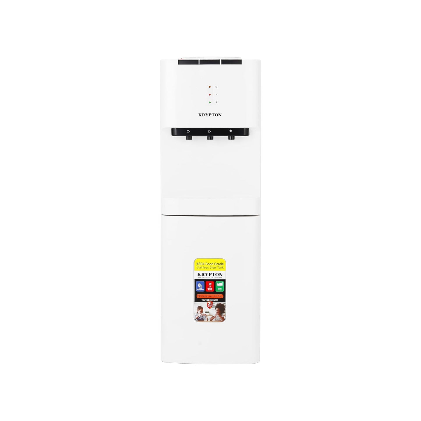 Krypton Top Loading Water Dispenser with Cabinet, KNWD6076NV
