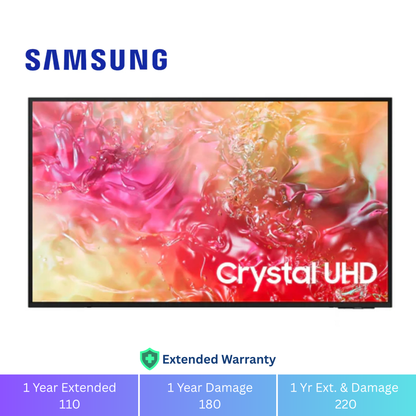 Samsung 70" Smart TV - 4K, 70CU7000