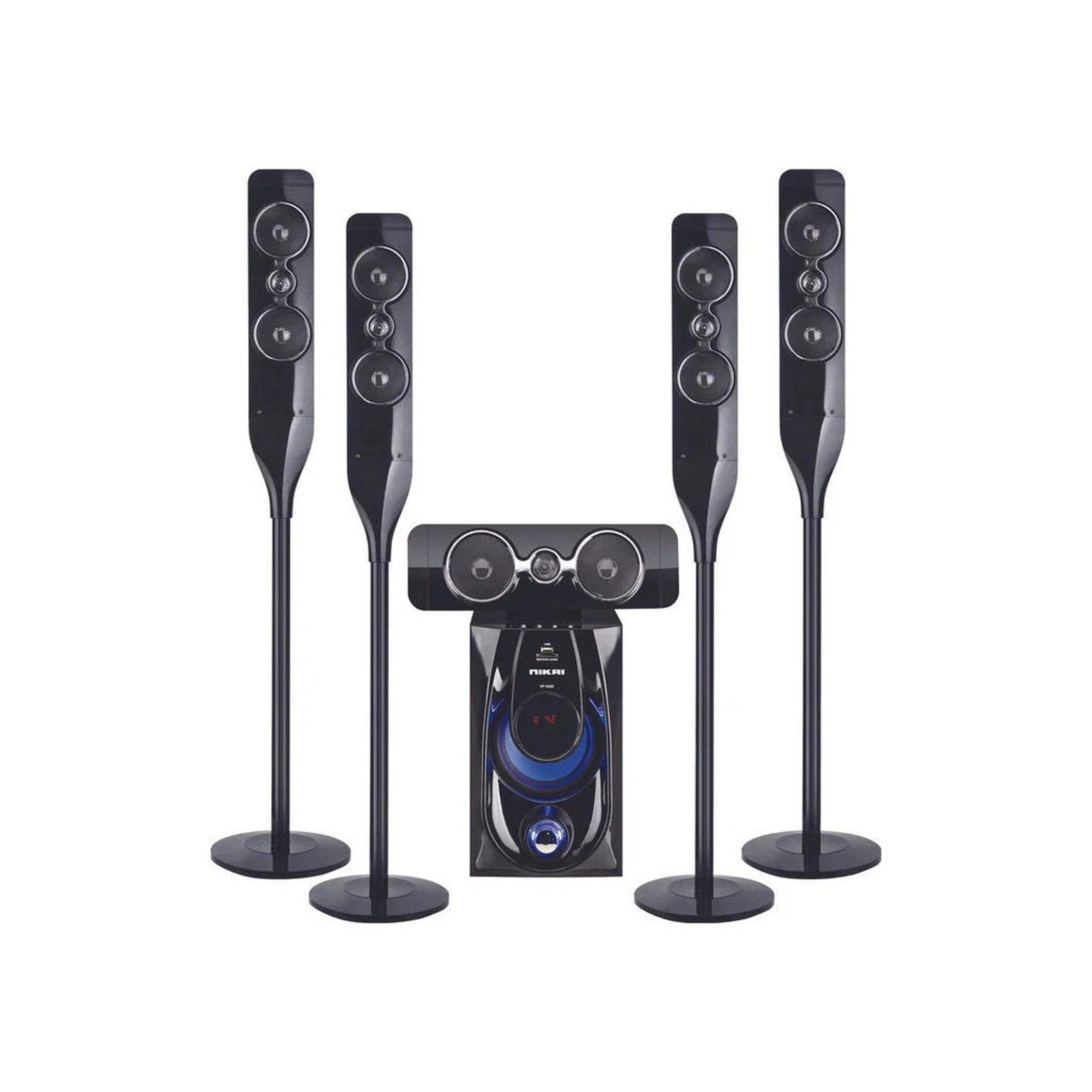 Nikai 5.1 Channel Home Theatre with Bluetooth, NHT6500BT