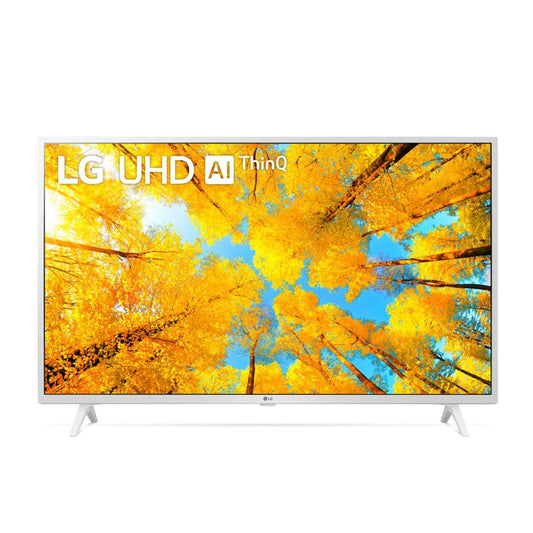 LG 43 inch Smart TV - 4K, 43UQ76 White
