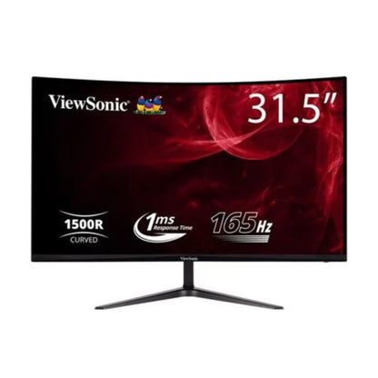 ViewSonic 32 inch Curved Gaming Monitor - 165Hz, VX3218-PC-MHD Display