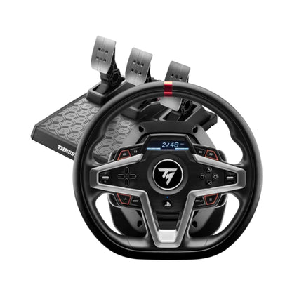 Thrust Master PlayStation Force Feedback Racing Wheel and Pedal Set, T248R
