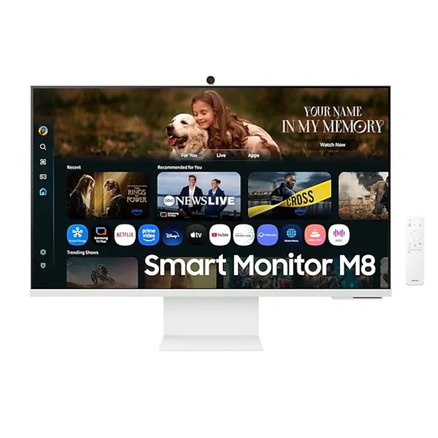 Samsung 32 inch 4K UHD Smart Monitor - 60Hz, S32FM80IUM