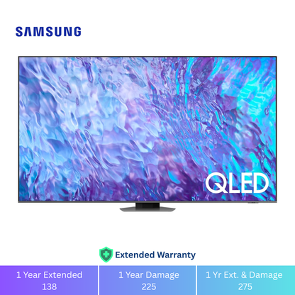 Samsung 65" Smart QLED TV - 4K - 120Hz, 65Q80C