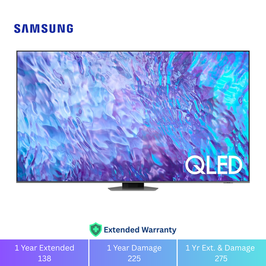 Samsung 65" Smart QLED TV - 4K - 120Hz, 65Q80C