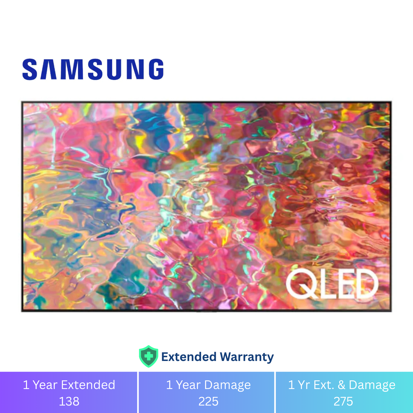 Samsung 65" Smart QLED TV - 4K - 120Hz, 65Q80A