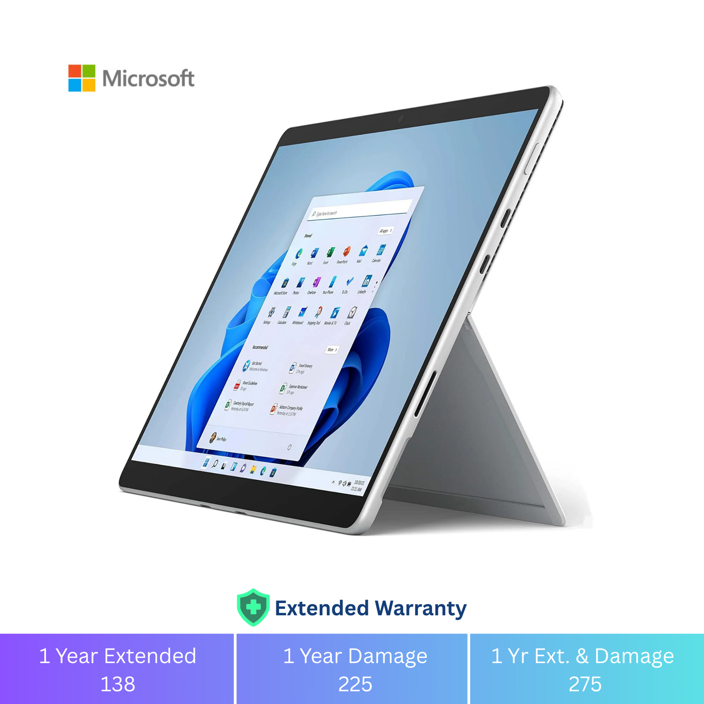 Microsoft Surface Pro 8 - i5 - 12.3" - 16/512GB