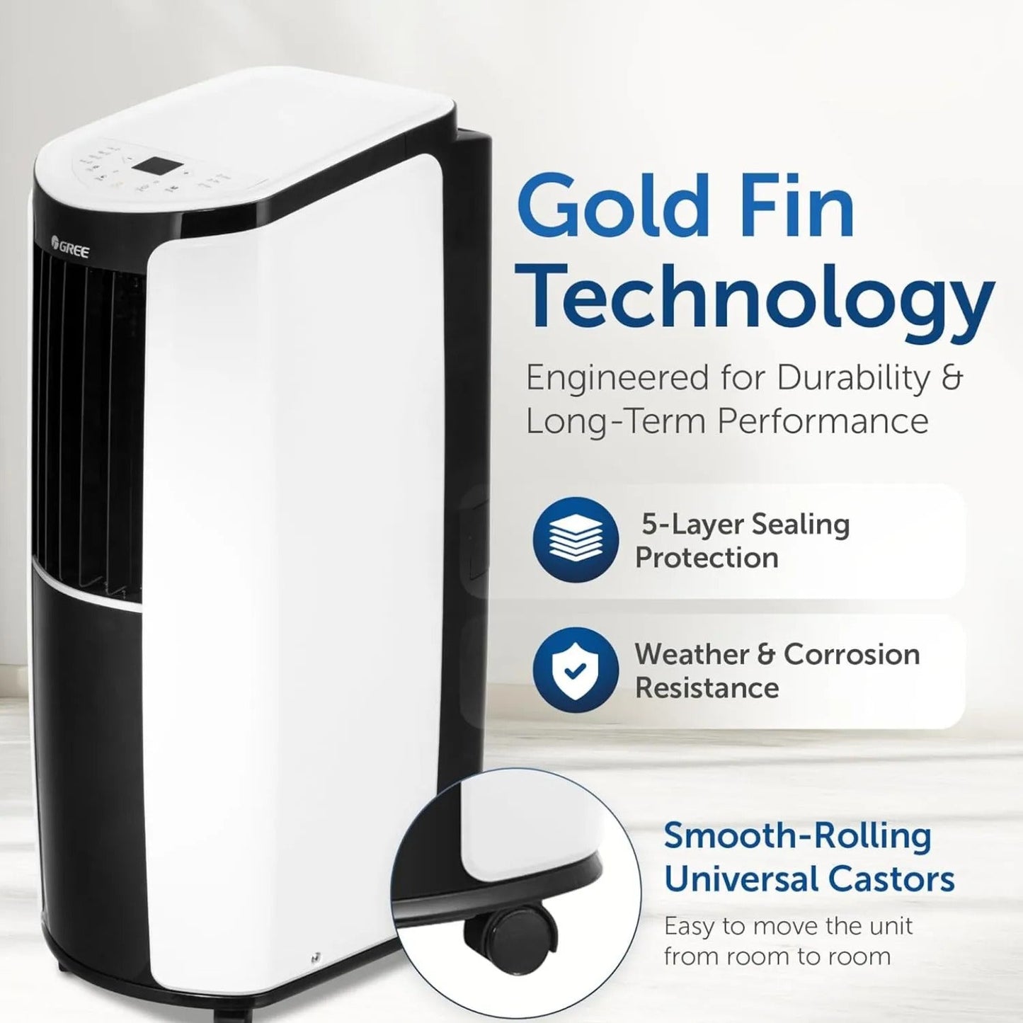 Gree 1.5 Ton Portable Air Conditioner, CMATIC-18C1