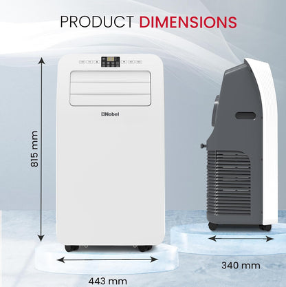 Nobel 1 Ton Portable Air Conditioner, NPAC12C