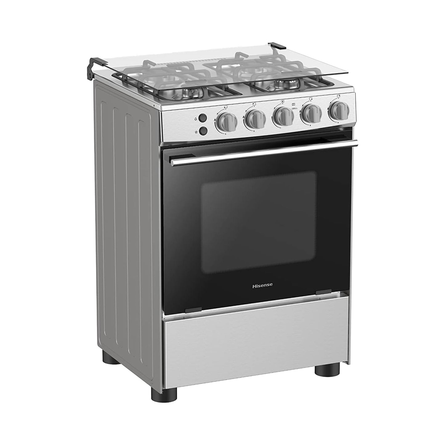 Hisense 60X60 Cm 4 Burner Cooking Range - 1 Year Warranty