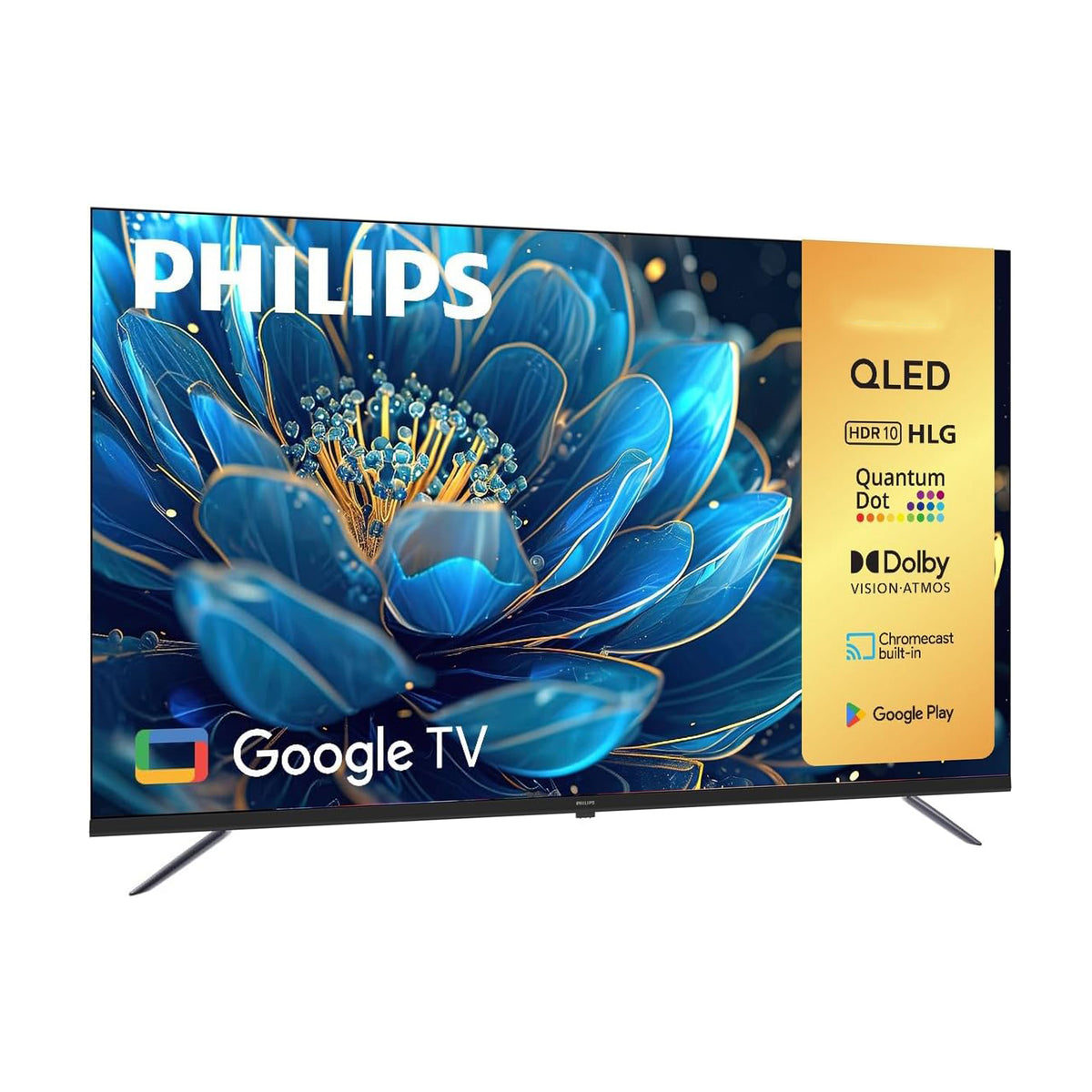 Philips 50 inch Smart QLED TV - 4K - 60Hz, 50PQT8169