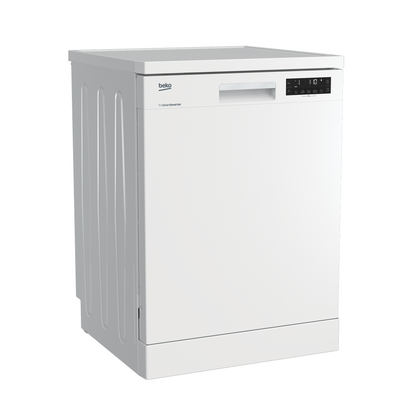 Beko 14 Place Free Standing Dishwasher, DFN26424W