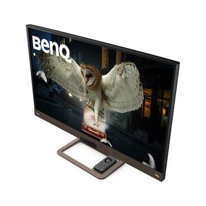 BenQ 32 inch Bezel-Less HDR 400 IPS Entertainment Monitor, EW3280U