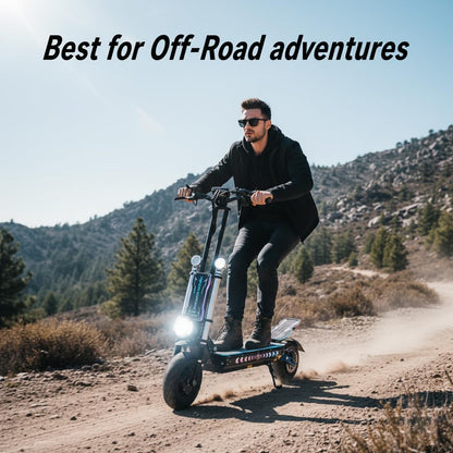 Wind Horse Electric Scooter 3000W (Dual Motor) 120KM Range 85KM Speed, H3