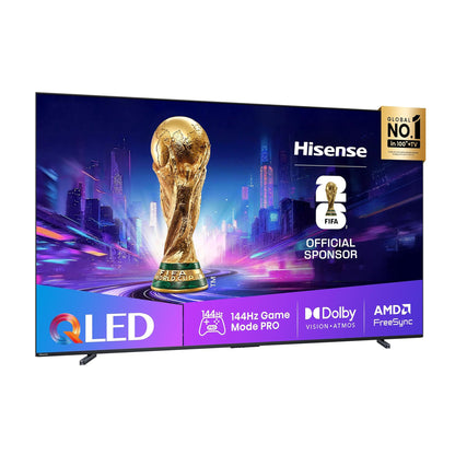 Hisense 100" Smart QLED TV - 4K - 144Hz, 100E8Q