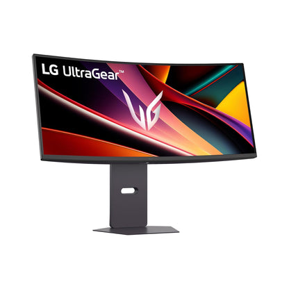LG 34 inch Ultra Gear WQHD Curved Gaming Monitor, 34G600A-B
