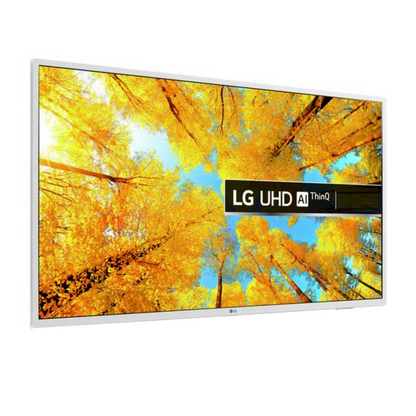 LG 43 inch Smart TV - 4K - White, 43UQ76