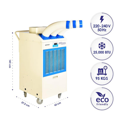 Super General 2 Ton Industrial Portable Air Conditioner, SGIP5500