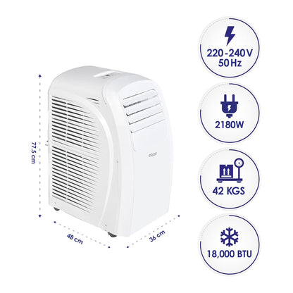 Super General 1.5 Ton Portable Air Conditioner, SGP184T3