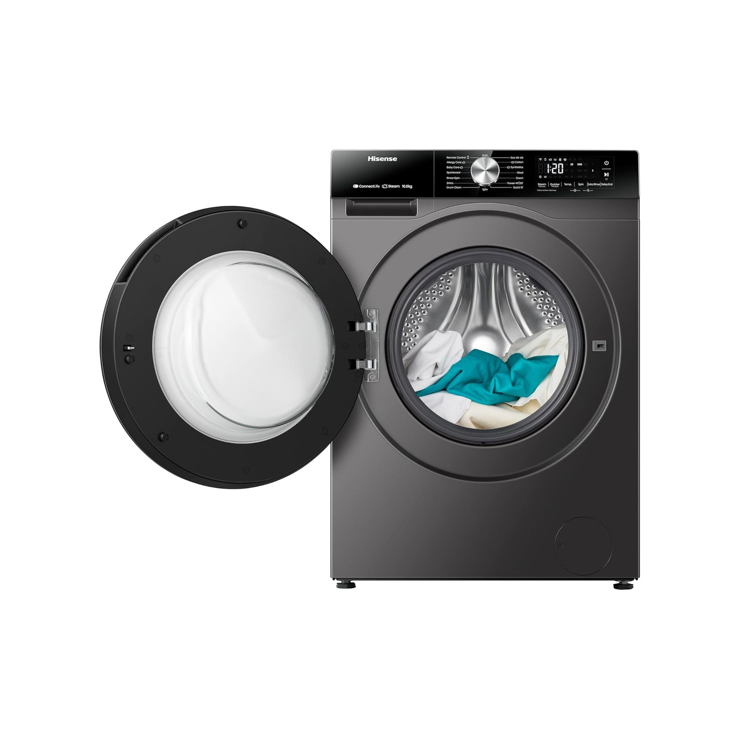 Hisense 10.5KG Fully Automatic Washing Machine - 1 Year Warranty
