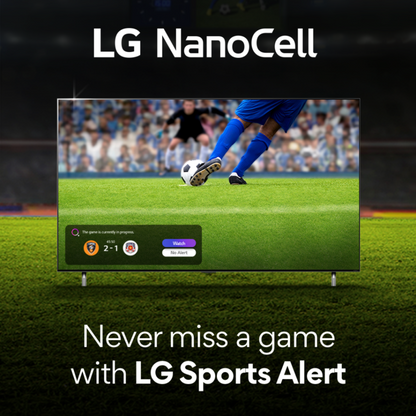 LG 55 inch NanoCell Smart TV - 4K, 55NANO91