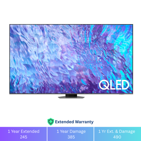 Samsung 75" Smart QLED TV - 4K - 120Hz, 75Q80C