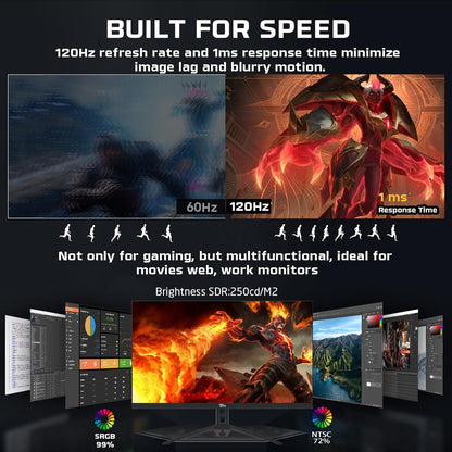 Twisted Minds 22 inch Full HD Gaming Monitor - 120Hz, TM22FHD120IPS