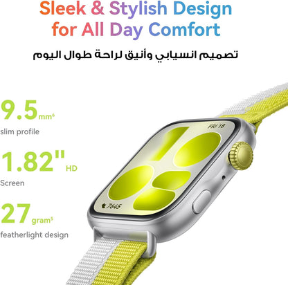 Huawei Fit 5 Smart Watch - Silver, NKI-B19
