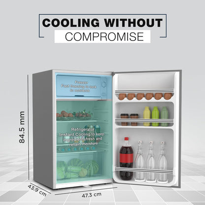 Nikai 125L Single Door Mini Refrigerator, NRF125SS1