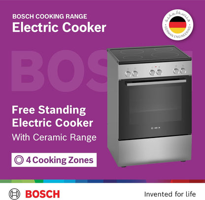 Bosch 60X60 Cm 4 Burner Cooking Range, HKL060070M
